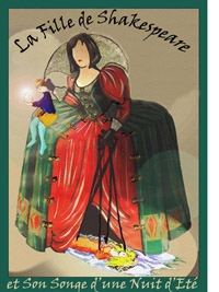 Affiche Spectacle La Fille de Shakespeare